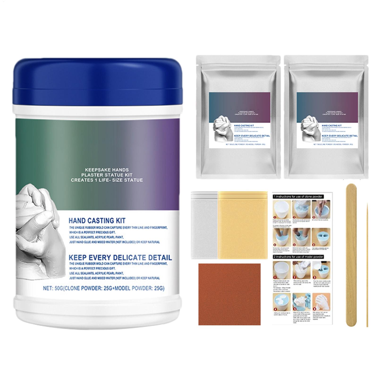 Soap Making Kit For Adults - 赤ちゃんの手と足の型取りキット 赤ちゃんの手の型取りキット 子供用石鹸作り用品 幼児 子供 大人