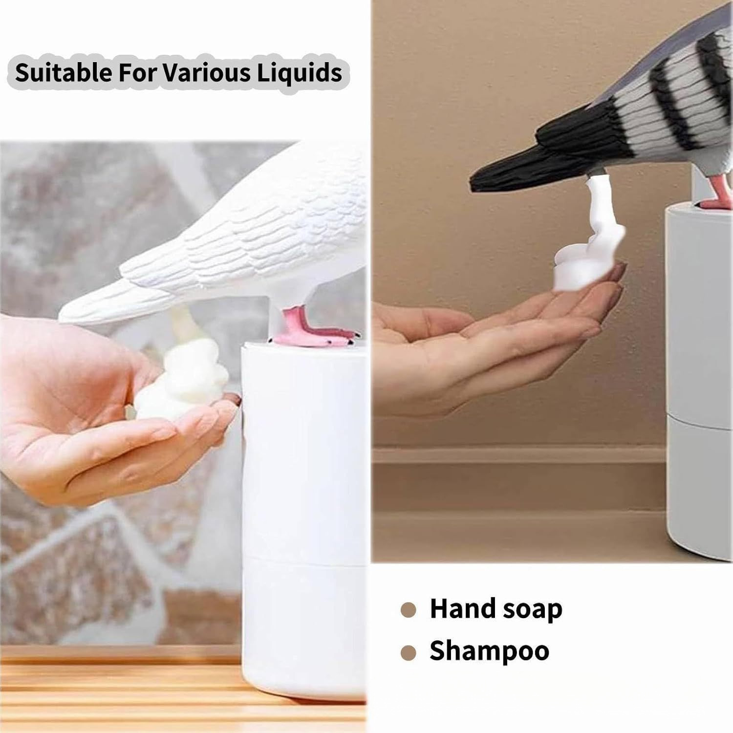 鳩型タッチレスフォームハンドウォッシャー自動誘導赤外線センサ - Soap Making Machine At Home のレビューと価格