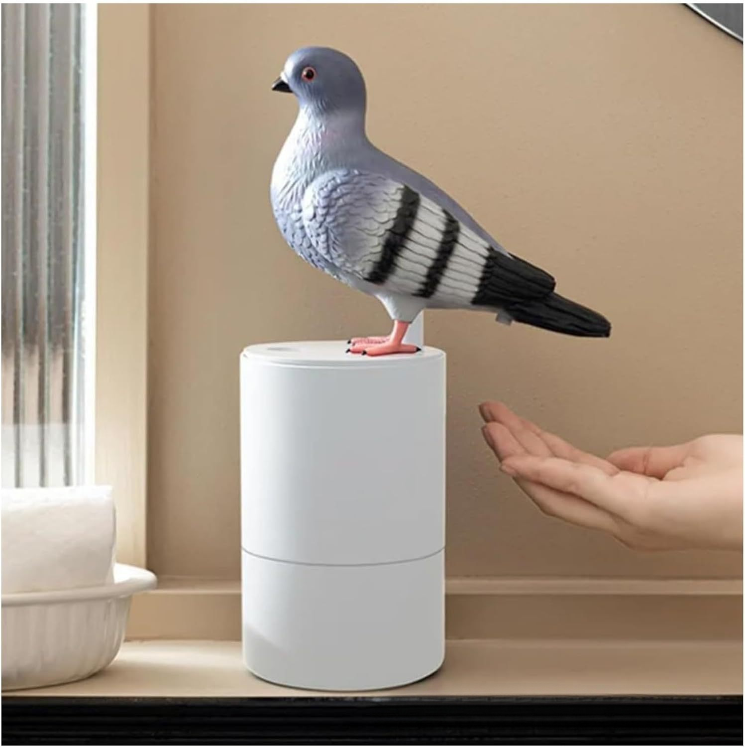 鳩型タッチレスフォームハンドウォッシャー自動誘導赤外線センサ - Soap Making Machine At Home のレビューと価格