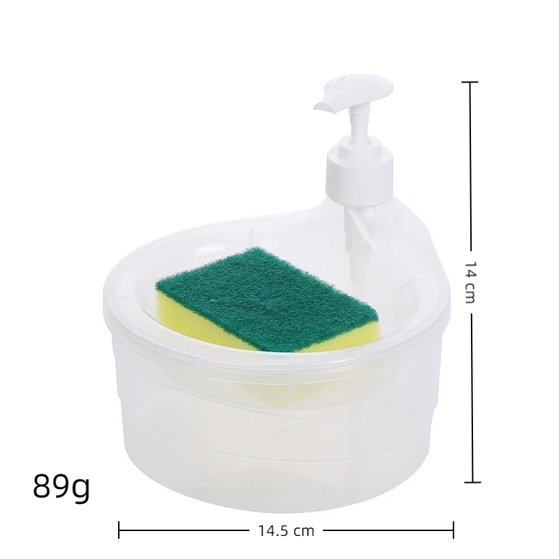 1000ml ソープディスペンサーとスクラバーホルダー多機能 - Soap Making Machine At Home のレビューと価格