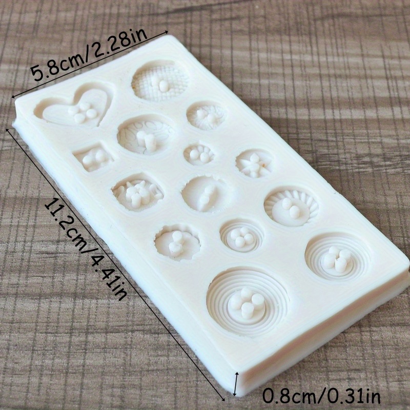 ボタン型シリコンモールド シリコンモールド 石鹸やキャンドル - Soap Making Gloves のレビューと価格