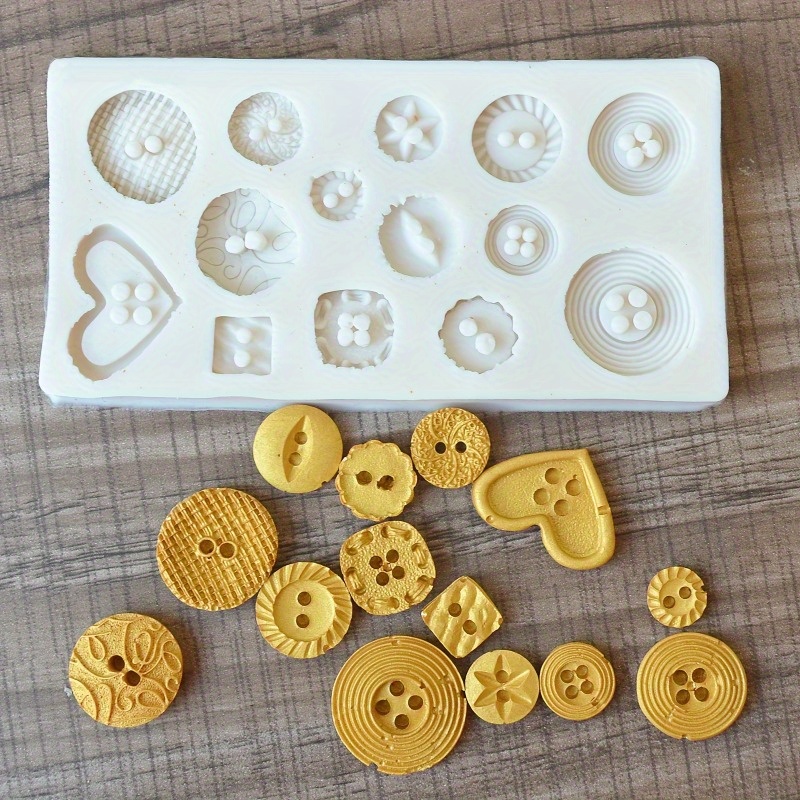 ボタン型シリコンモールド シリコンモールド 石鹸やキャンドル - Soap Making Gloves のレビューと価格
