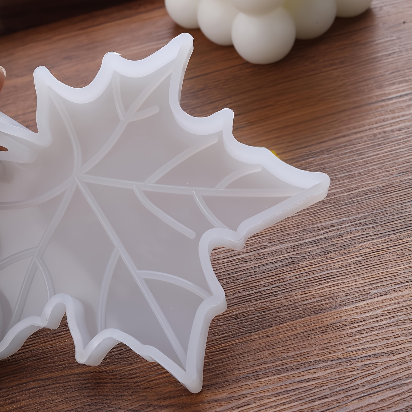 1PC カエデの葉の形をしたシリコンモールド、DIY 石鹸、 - Soap Making Gloves のレビューと価格
