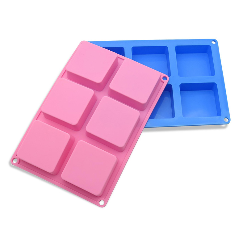正方形のシリコン石鹸型,チョコレート,カップケーキ,コーンブ - Soap Making Gloves のレビューと価格