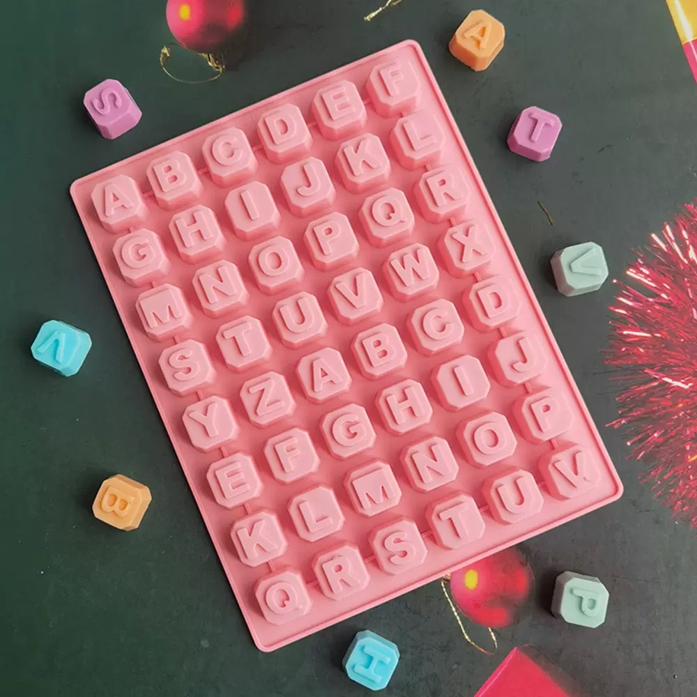 48 文字英語アルファベット文字シリコーン型石鹸型ケーキカッ - Soap Making Gloves のレビューと価格
