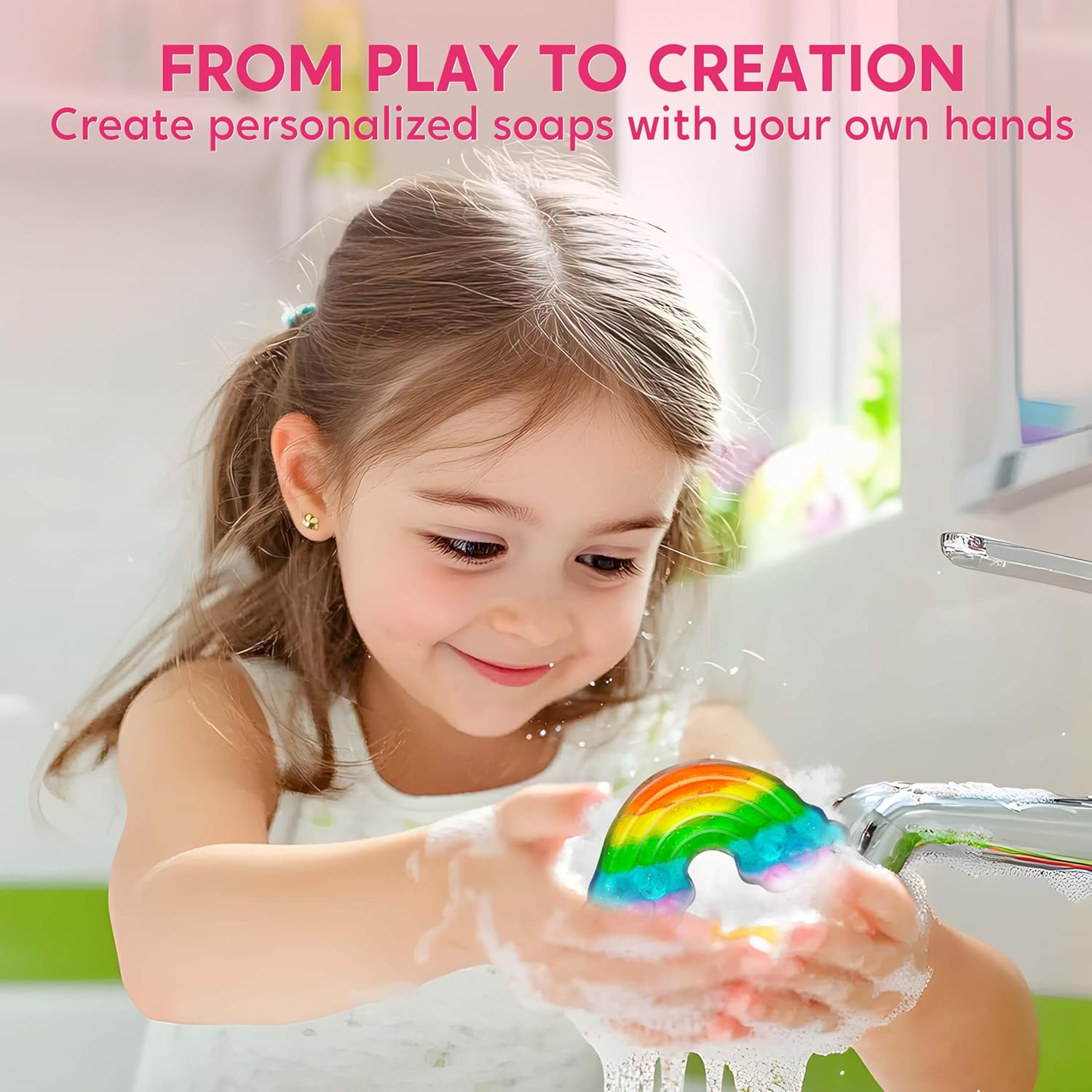 JOYFY ユニコーン石鹸作りキット 女の子向け工作 DIY - Soap Making Essentials のレビューと価格