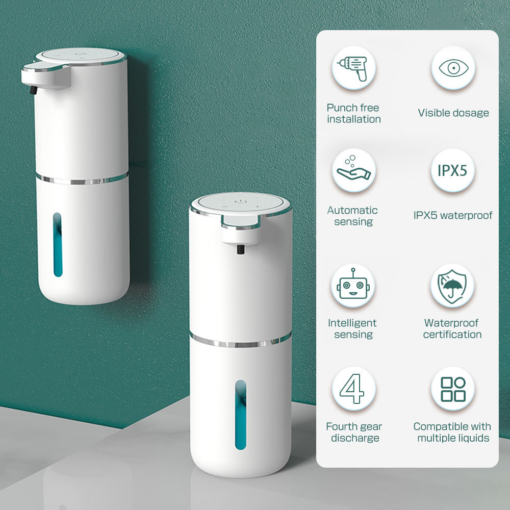 380ML タッチレス IPX5 防水 4段階調整可能 泡/ - Soap Making Machine At Home のレビューと価格