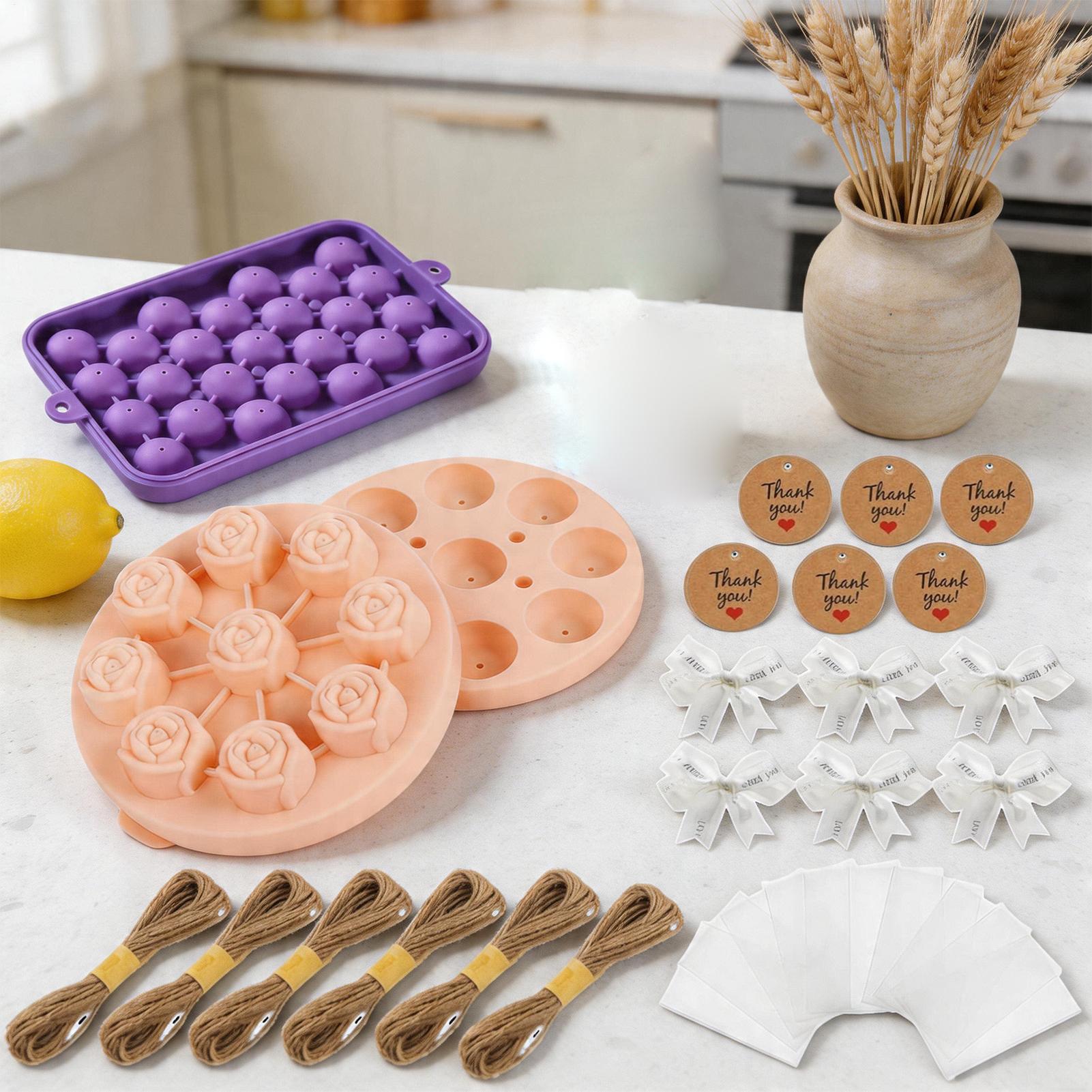 大人用石鹸作りキット DIY グレープ＆フラワーキャンドル型 - Soap Making Kit For Adults のレビューと価格