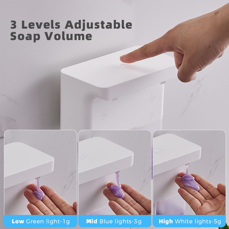 600 ミリリットル自動泡ソープディスペンサー双頭タッチレス - Soap Making Machine At Home のレビューと価格